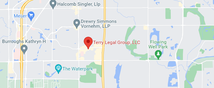 Terry Legal Group LLC. map